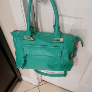 Teal purse
